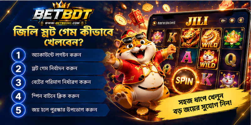 জিলি স্লট গেম কীভাবে খেলবেন? জিলি স্লট গেম কীভাবে খেলবেন?