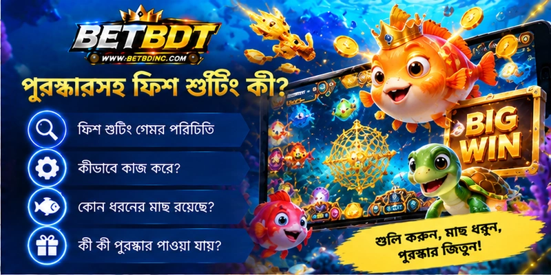 পুরস্কারসহ ফিশ শুটিং কী? পুরস্কারসহ ফিশ শুটিং কী?