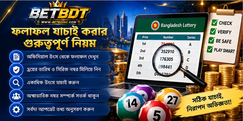 ফলাফল যাচাই করার গুরুত্বপূর্ণ নিয়ম