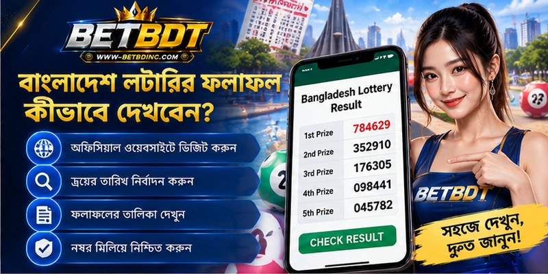বাংলাদেশ লটারির ফলাফল কীভাবে দেখবেন?